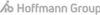 Hoffmann Group Logo in schwarzweiß auf transparentem Hintergrund.