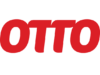 Otto Logo in rot auf transparentem Hintergrund.