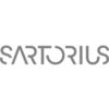 Sartorius Logo in schwarzweiß auf weißem Hintergrund.