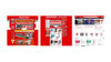 Screenshots verschiedener Versionen der Mediamarkt Website die im Lauf der Jahre minimalistischer wurde.